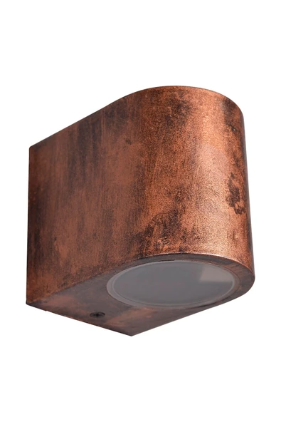 Tek Yönlü Dekoratif Iç Dış Mekan Aplik Eskitme Kırmızı Işık - Resim 2