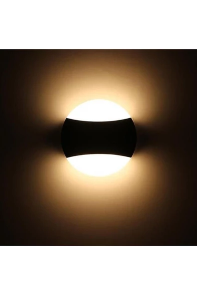 18 Watt Gün Işığı Ledli Bahçe, Balkon, Teras, Kamelya, Veranda, Banyo, Duvar Apliği, Led Armatür - 4
