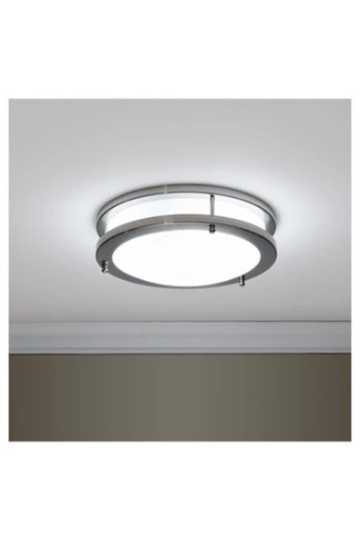 24 Watt, 4000K Soğuk Beyaz Işık Sıva Üstü Led Armatür, Banyo, Balkon, Salon Tavan ve Duvar Armatürü - 5