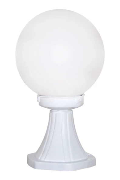Set Üstü Glop - Bahçe Duvar Armatürü - Beyaz