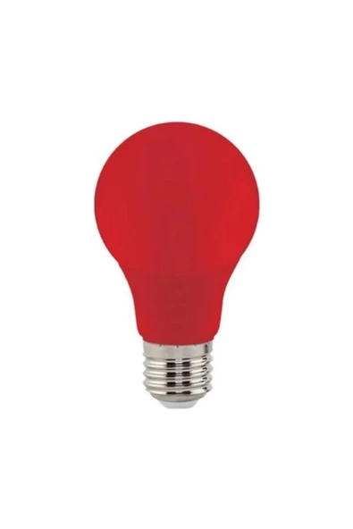 3 Adet 5 Watt Sarı, Mavi ve Kırmızı Renkli E27 Duylu Gece Lambası Ampulü, Ağaç Feneri Ampulü - Resim 6