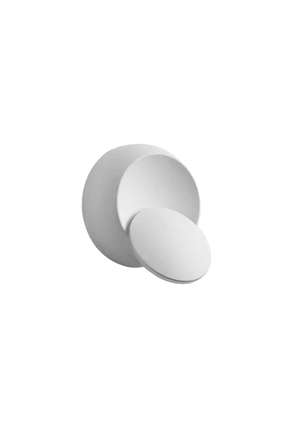 6W 3000K GÜNIŞIĞI BEYAZ GÖVDE DEKORATİF LED DUVAR APLİK - 3