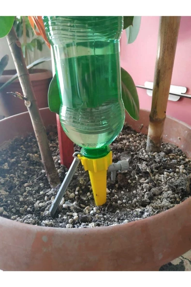 Zaman Ayarlı Çiçek Ve Fidan Sulama Aparatı 10 Adet Yerli Üretim - 3