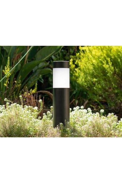 41 Cm E27 Duylu, 10 W. Beyaz Işık Ampul Dahil, Bahçe Duvar, Yürüyüş Yolu Armatürü, Set Üstü Aplik ürün görseli 1