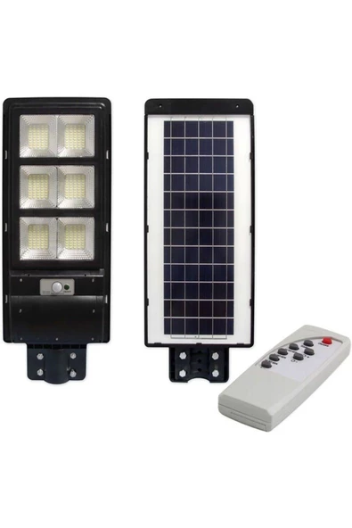 Birinci Kalite 200 Watt Güneş Enerjili Solar Sokak Armatürü - Çok Yüksek Işıklı Solar Sokak Lambası - Resim 2