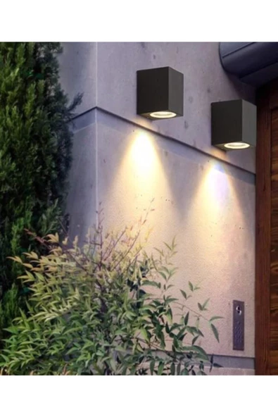 50 Adet Tek Yönlü Iç Dış Mekan Dekoratif Modern Lüks Aplik - 4