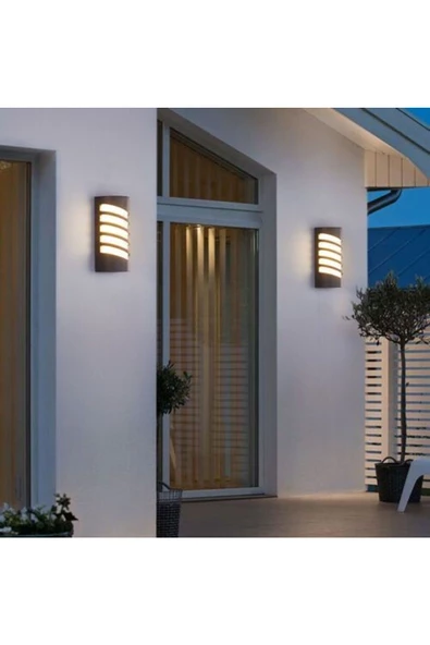 24 Watt Gün Işığı Ledli İç ve Dış Mekan Apliği, Banyo, Teras, Veranda, Balkon, Kamelya Bahçe Apliği - 5