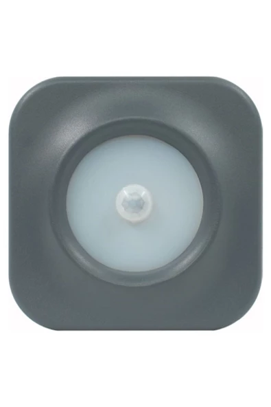 3 Watt Gün Işığı, ANTRASİT Kasa, Sensörlü Merdiven, Basamak, Koridor, Antre Armatürü, Led Armatür - Resim 2