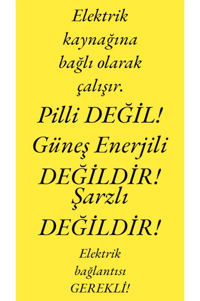 Set Üstü Papatya 1. Kalite Plastik Bahçe Duvar Aydınlatma Armatürü - 2