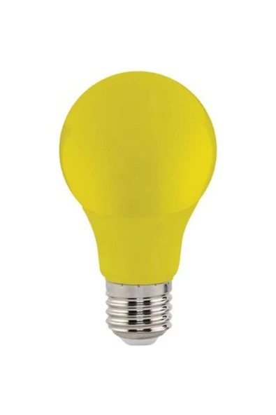 3 Adet 5 Watt Sarı, Mavi ve Kırmızı Renkli E27 Duylu Gece Lambası Ampulü, Ağaç Feneri Ampulü - Resim 8