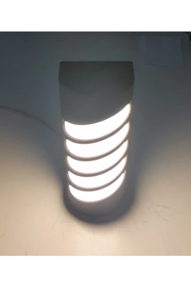 Full Reyon 24 Watt Ledli Izgaralı Dekoratif Aplik Dış Ve Iç Mekan Uyumlu Günışığı Renk - 3