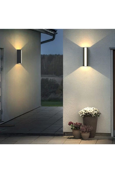 Modern ve Şık Tasarım 8 Watt Gün Işığı Led Armatür, Villa, Kafe, Bar, Otel, Bahçe, Balkon Led Aplik - 2