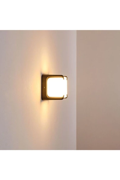 Octopus 18 Watt GÜNIŞIĞI Ledli Dış Mekan, Nemli Alan, Balkon, Banyo, Teras, Bahçe, Veranda Apliği - 8