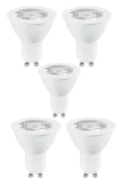 5 Adet 7 Watt Amber Işık 1. Sınıf Ultra Kalite Gu10 Duy Led Ampul