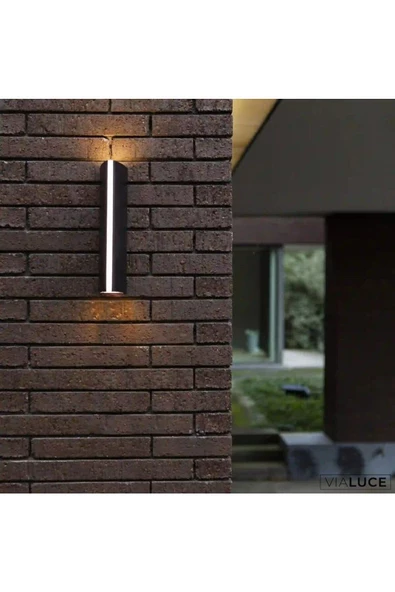 12 Watt Gün Işığı Plastik Kasa Led Aplik Bahçe Teras Kafe Bar Yazlık Bungalov Apliği Armatür - 3