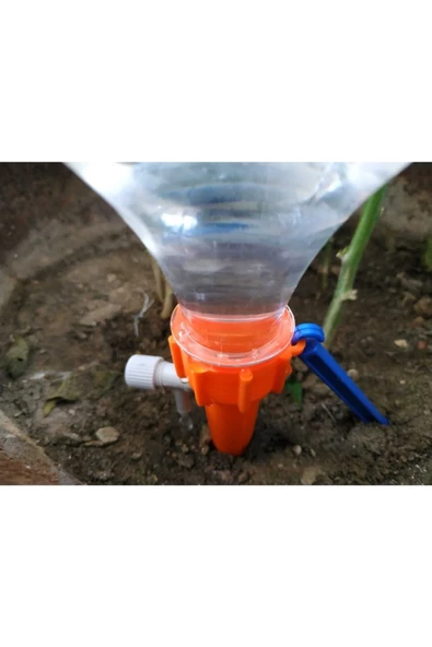 Zaman Ayarlı Musluklu Çiçek Ve Fidan Sulama Aparatı 20 Adet - 8