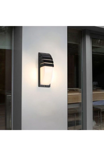 24 Watt Beyaz Işık Ledli Bahçe, Balkon, Teras, Kamelya, Veranda, Banyo Apliği, Dekoratif Led Armatür - Resim 3