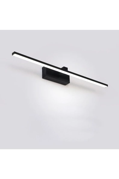 10 Watt 43 Cm Jasmin Flüt Aplik, Beyaz Işık Ledli Metal Led Aplik, Yatak Başı, Ayna, Tablo Apliği - 2