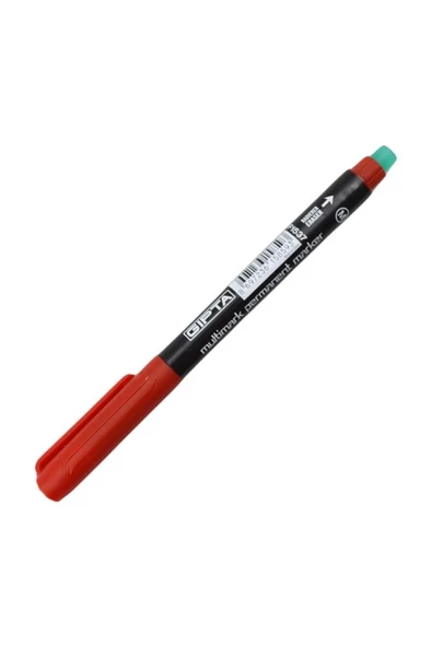 Gıpta Markör Asetat Kalemi M Kırmızı 4-F153700-5001 - 2