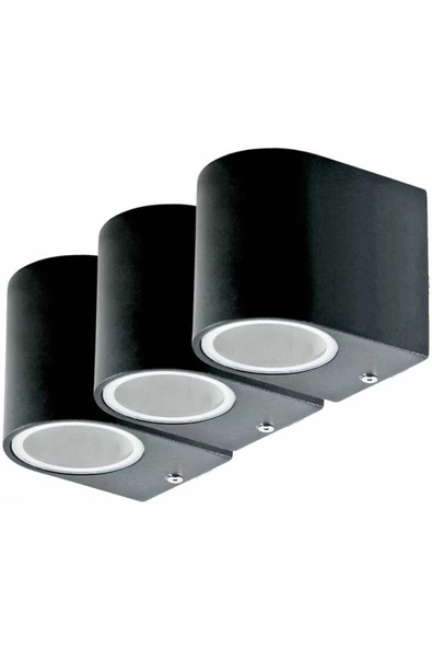 5 Adet 7 Watt Beyaz Işık Ledli Tek Yönlü Iç Ve Dış Mekan Aplik - 5