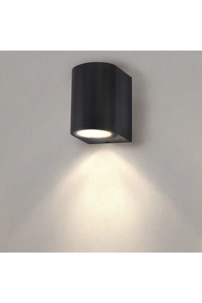 5 Adet 7 Watt Amber Işık Ledli Tek Yönlü Iç Ve Dış Mekan Salon Bahçe Balkon Veranda Teras Aplik - 2