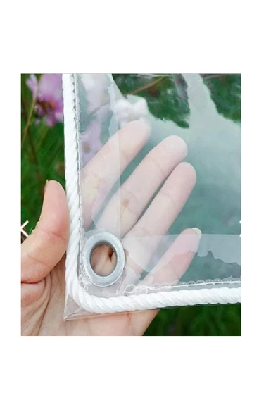 5,00 METRE X 1,50 METRE 0.80mm  ŞEFFAF BALKON BRANDASI  1. KALİTE MALZEME İŞÇİLİK - Resim 2