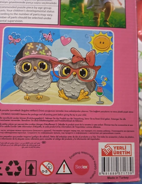 BAYKUŞ FİGÜRLÜ DEV PUZZLE 50X70 24 PARÇA - 2