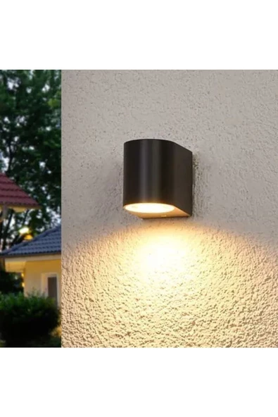 5 Adet 7 Watt Beyaz Işık Ledli Tek Yönlü Iç Ve Dış Mekan Aplik - 4