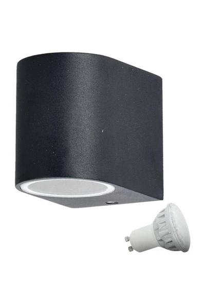 7 Watt Beyaz Işık Ledli Tek Yönlü Dekoratif Iç Ve Dış Mekan Aplik - 3