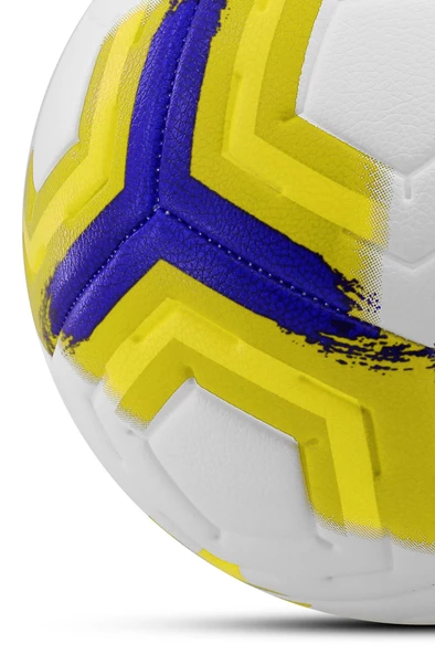Telvesse Orijinal Futbol Topu Premiera Sert Zemin Halı Saha Futbol Topu Hibrit Sarı No:5 - 6