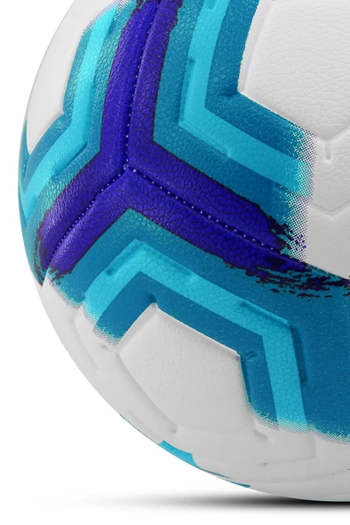 Telvesse Orijinal Futbol Topu Premiera Sert Zemin Halı Saha Futbol Topu Hibrit Mavi No:5 - 6