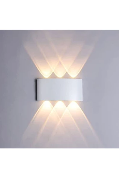 Uranüs Gün Işığı Ledli Dekoratif Işık Süzmeli Iç Dış Mekan Bahçe Balkon Teras Salon Aplik