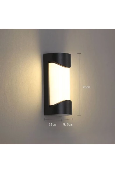 24 Watt Gün Işığı Ledli İç ve Dış Mekan Apliği, Banyo, Teras, Veranda, Balkon, Kamelya, Bahçe Apliği - 4