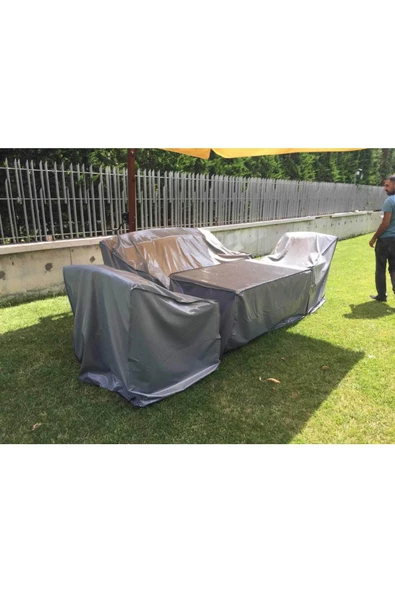 1,5 M X 3 M - 90 CM YÜKSEKLİK Bahçe Mobilya Koruma Örtüsü Su Geçirmez Branda