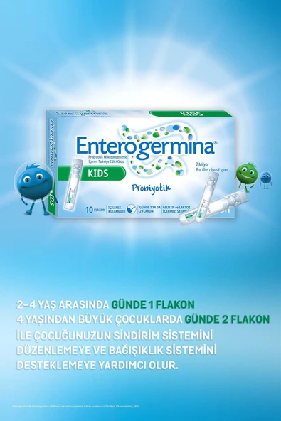 Enterogermina Kids 5 ml X 10 Flakon - Eski Ambalaj