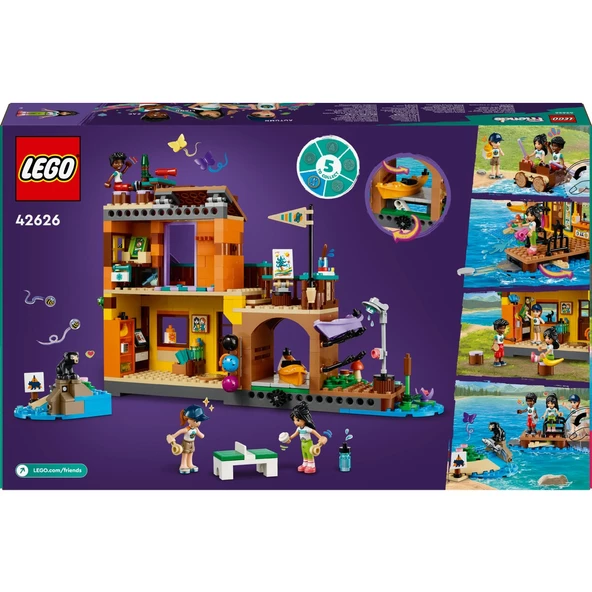 Lego Friends Macera Kampı Su Sporları 42626 - Resim 4
