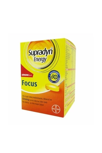 Bayer Supradyn Energy Focus 30 Tablet