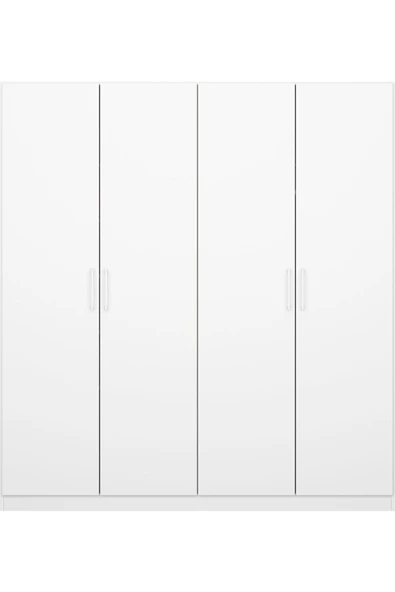 Tdesigno Almina Giyinme Dolabı - Çok Amaçlı Dolap - Gardırop 180 Cm-4 Kapaklı - Resim 2