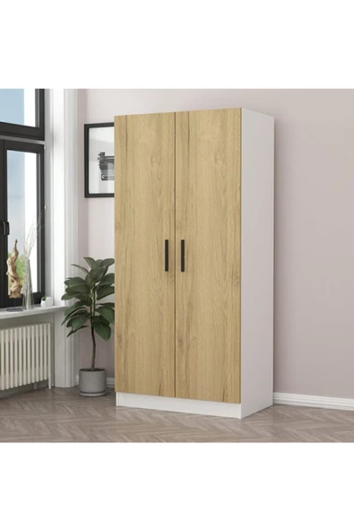 Tdesigno Tdesıgno Alper Giyinme Dolabı - Çok Amaçlı Dolap - Gardırop 80 Cm