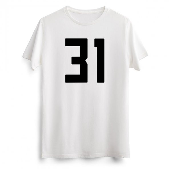 31 Numara Baskılı Tshirt