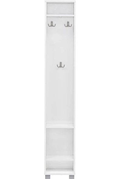 Tdesigno Esta Portmanto 30 Cm Beyaz - 2