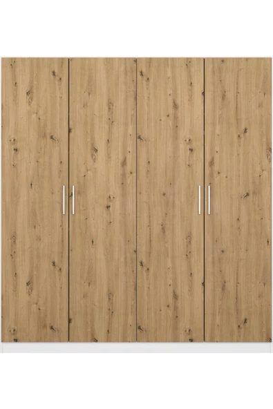 Tdesigno Almina Giyinme Dolabı - Çok Amaçlı Dolap - Gardırop 180 Cm-4 Kapaklı - 3