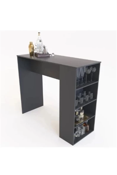 Tdesigno Asır Mutfak Adası Alt Modül 150 cm Antrasit - 2