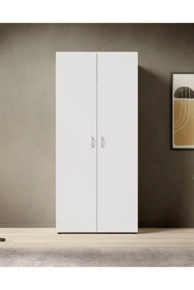 Tdesigno Ada Giyinme Dolabı - Çok Amaçlı Dolap - Gardırop 80 Cm - 2
