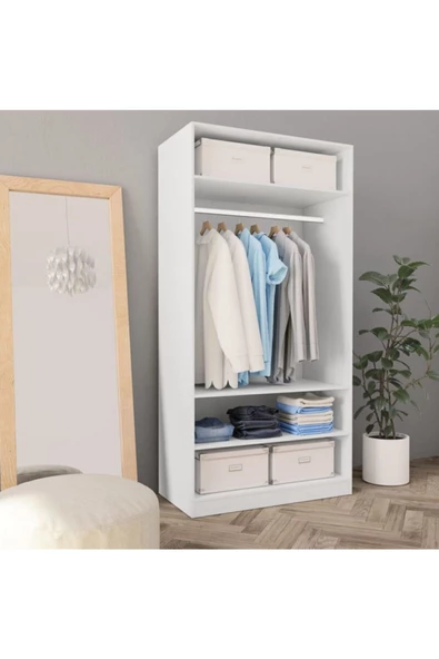 Tdesigno Tdesıgno Yen Giyinme Dolabı - Çok Amaçlı Dolap - Gardırop 80 Cm - 2