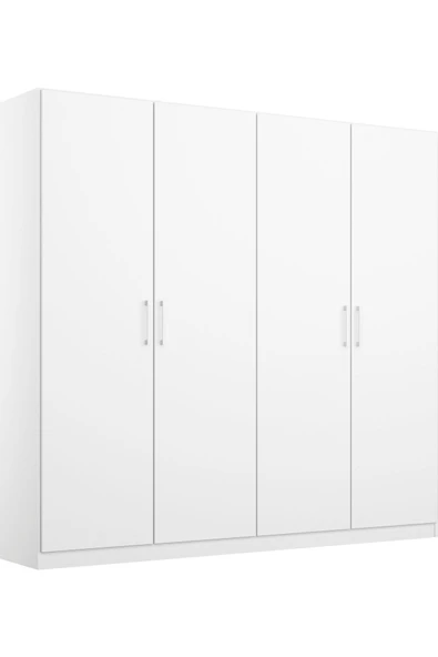 Tdesigno Almina Giyinme Dolabı - Çok Amaçlı Dolap - Gardırop 180 Cm-4 Kapaklı - Resim 3