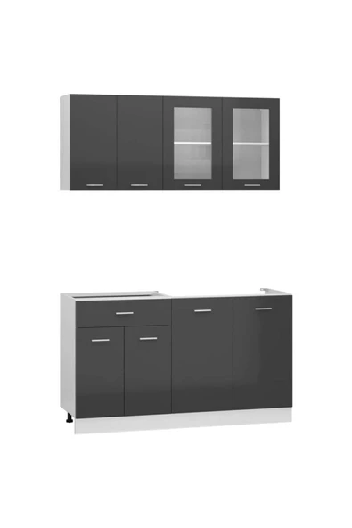 Tdesigno Tdesıgno Helin Mutfak 140 Cm Tezgah Dahil Değil - 2