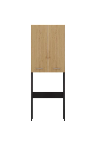 Tdesigno Ruken  Banyo Dolabı-Çok Amaçlı-Çamaşır Makinesi Dolabı - 4