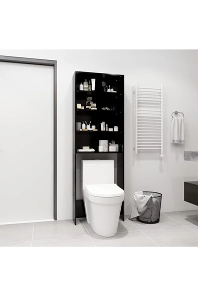 Tdesigno Pamir Banyo Dolabı-Çok Amaçlı-Çamaşır Makinesi Dolabı-Wc Üstü Dolap - 3