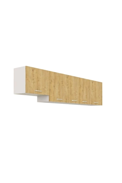 Tdesigno Mısra Üst Mutfak Dolabı 260 Cm - 6